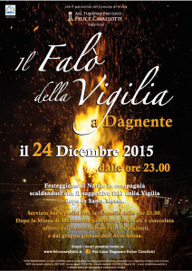 Falò della Vigilia 2015 - Dagnente